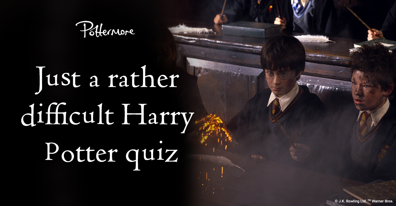 Quiz O Harrym Potterze Trudny The ultimate Pottermore quizzes collection - Pottermore