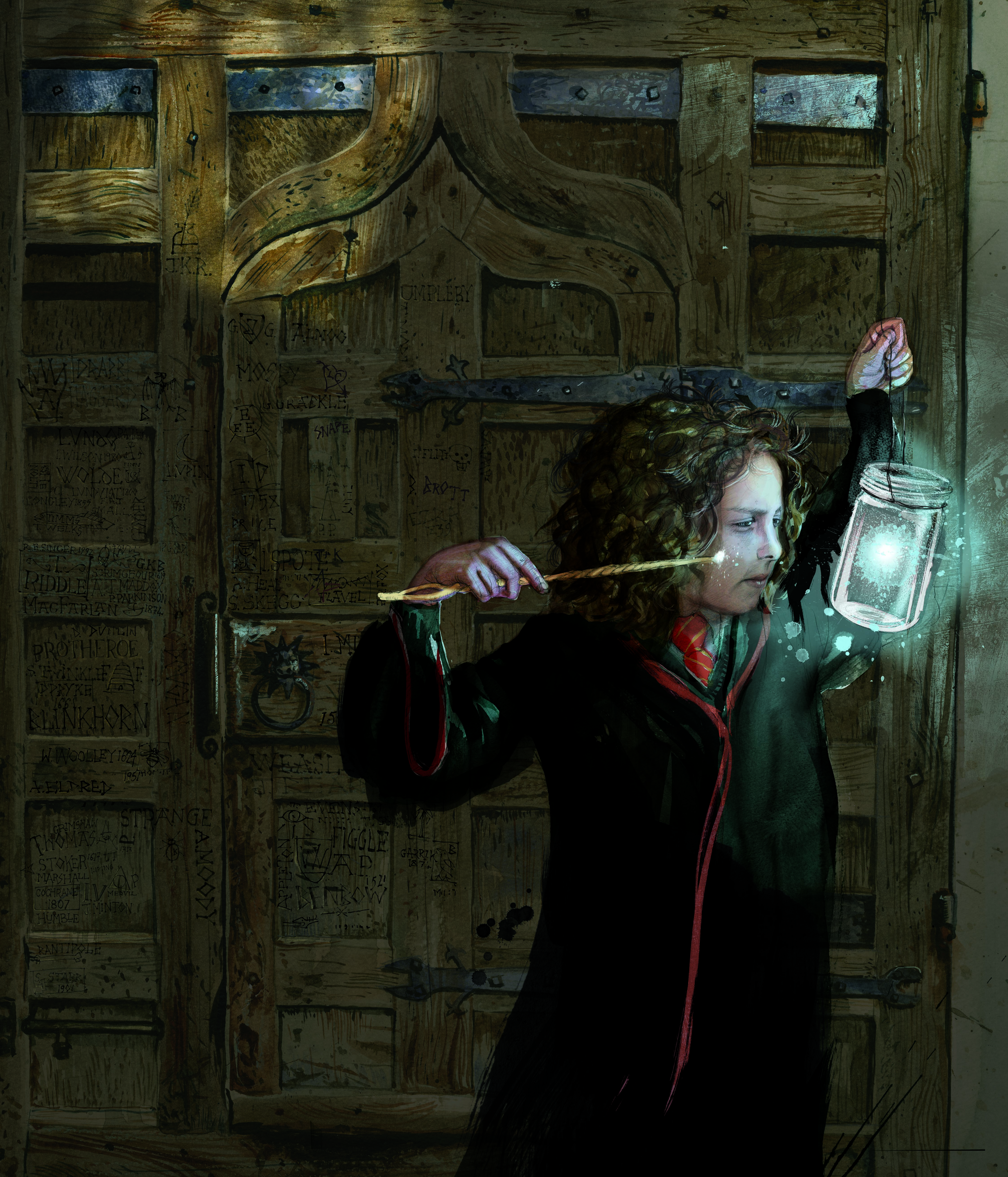 Hermione Granger illustrated by Jim Kay