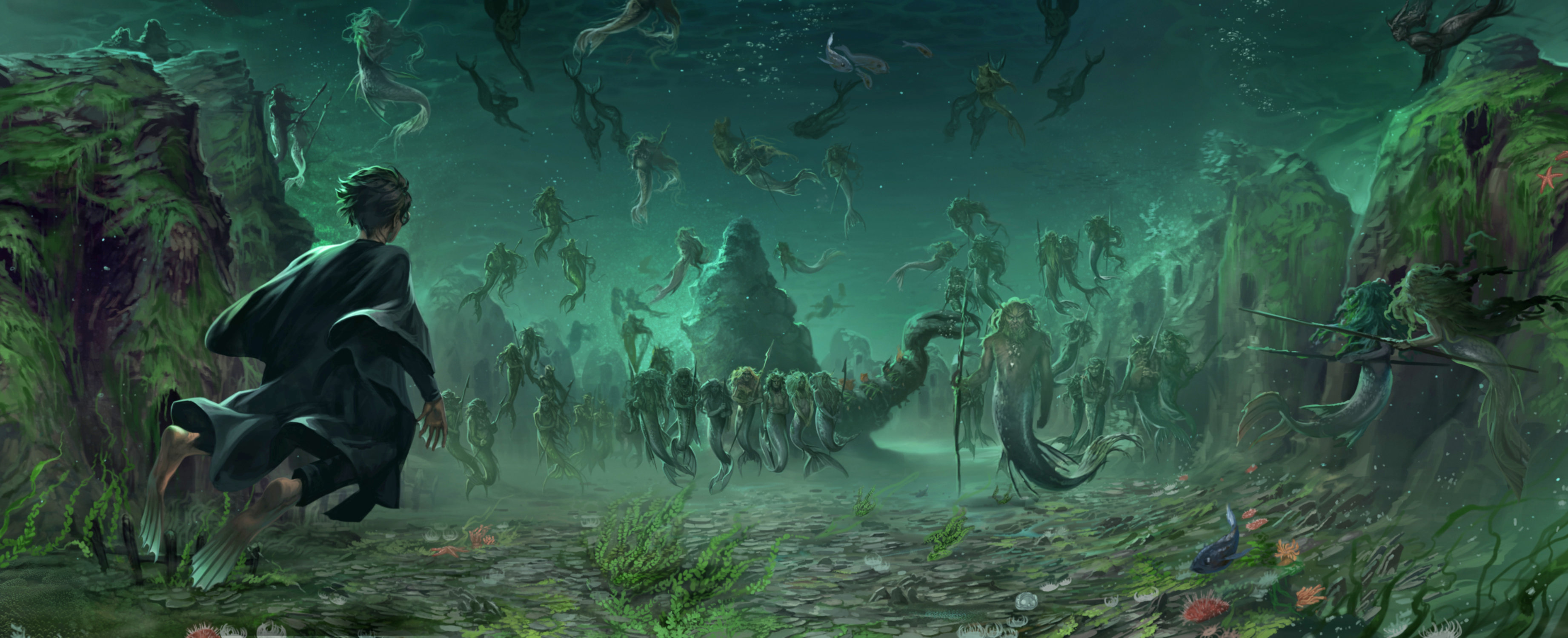 Image result for pottermore triwizard tournament underwater
